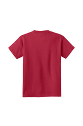 Port & Company® Youth Core Cotton Tee - Red